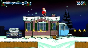Скриншот игры Santa Vs. Banker