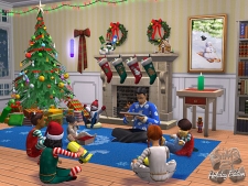 Скриншот игры Sims 2: Holiday Edition, The