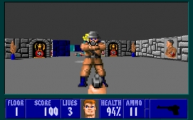 Скриншот игры Wolfenstein 3D