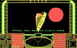 Скриншот игры Elite