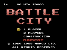 Скриншот игры Battle City