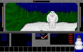 Скриншот игры 3D Xmas Adventure: Santa