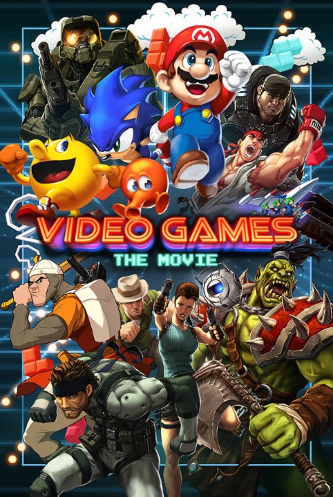 Постер фильма «Видеоигры: Кино»