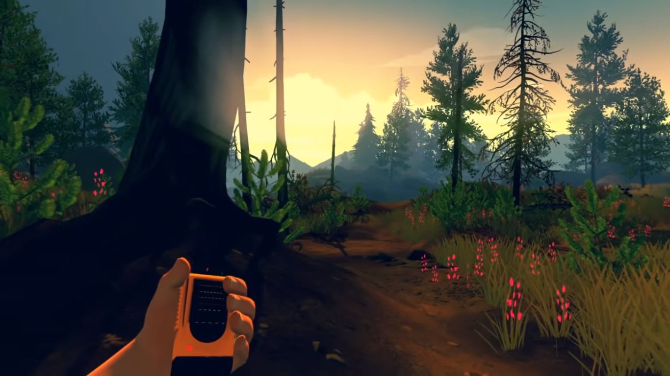 Скриншот игры Firewatch