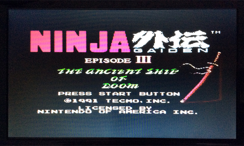 Заставка Ninja Gaiden III