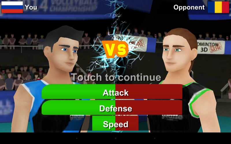 Скриншот игры Volleyball Champions 3D