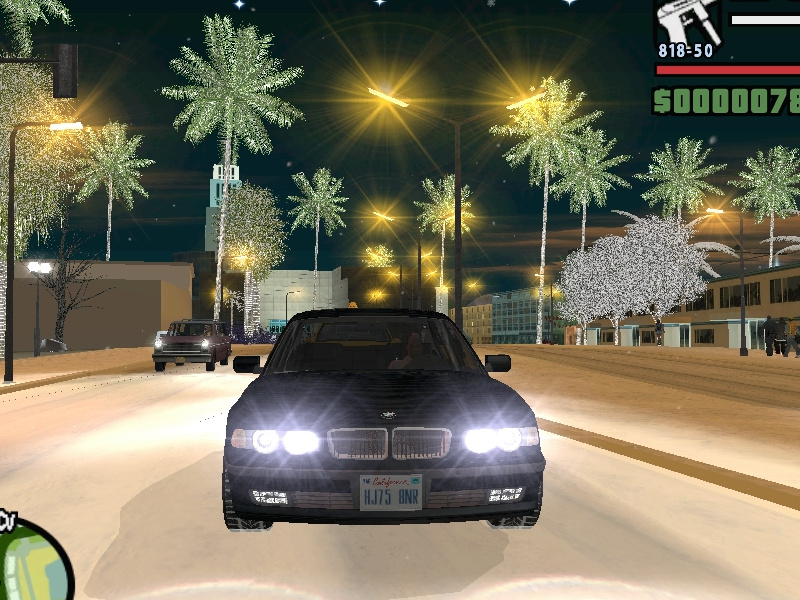 Скриншот из игры-мода Snow San Andreas 2011 HQ
