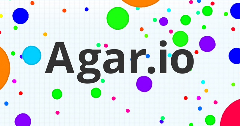 Скриншот из игры Agar.io