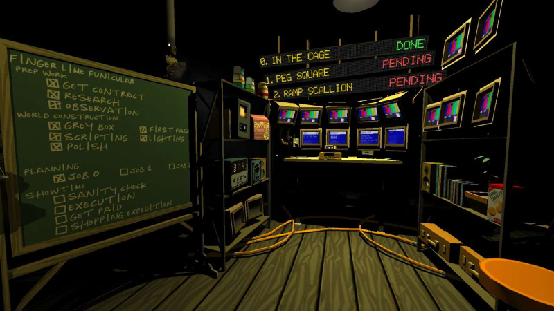 Скриншот из игры Quadrilateral Cowboy
