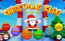 Скриншот игры Christmas Clix!