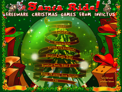 Обложка игры Santa Ride!