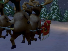 Скриншот игры Santa Ride! 2