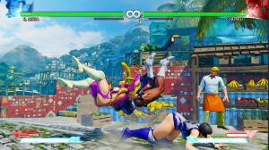 Скриншот игры Street Fighter V