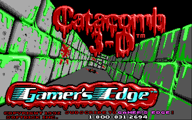 Обложка игры Catacomb 3-D