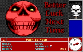 Скриншот игры Catacomb 3-D