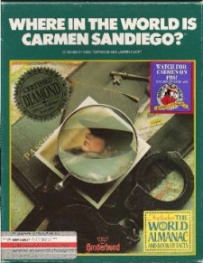 Обложка игры Where in the World Is Carmen Sandiego?