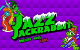 Скриншот игры Jazz Jackrabbit - Holiday Hare 1995