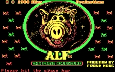 Обложка игры ALF: The First Adventure