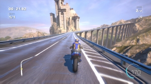 Скриншот игры Moto Racer 4