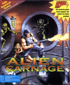 Обложка игры Alien Carnage