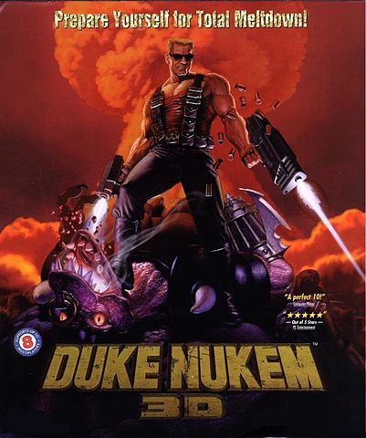 Обложка игры Duke Nukem 3D