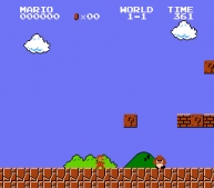 Скриншот игры Super Mario Bros.
