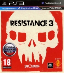 Обложка игры Resistance 3
