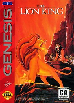 Обложка игры Lion King, The