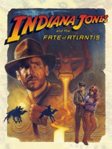 Обложка игры Indiana Jones and the Fate of Atlantis