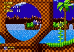 Скриншот игры Sonic the Hedgehog