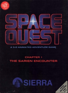 Обложка игры Space Quest I: The Sarien Encounter