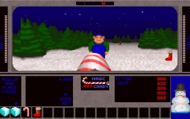 Скриншот игры 3D Xmas Adventure: Santa