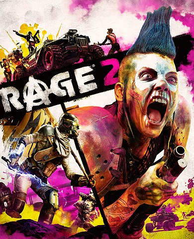 Обложка игры Rage 2