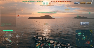 Скриншот игры World of Warships